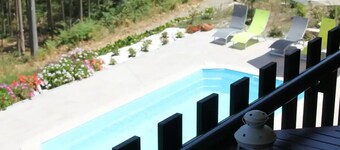 Villa in Serra do Caramulo with private pool, BBQ, and mountain views