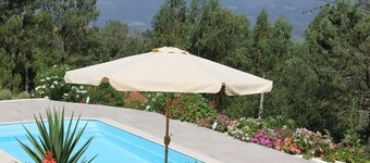 Villa in Serra do Caramulo with private pool, BBQ, and mountain views