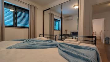 3 quartos, quartos à prova de som, ferros/tábuas de passar roupa