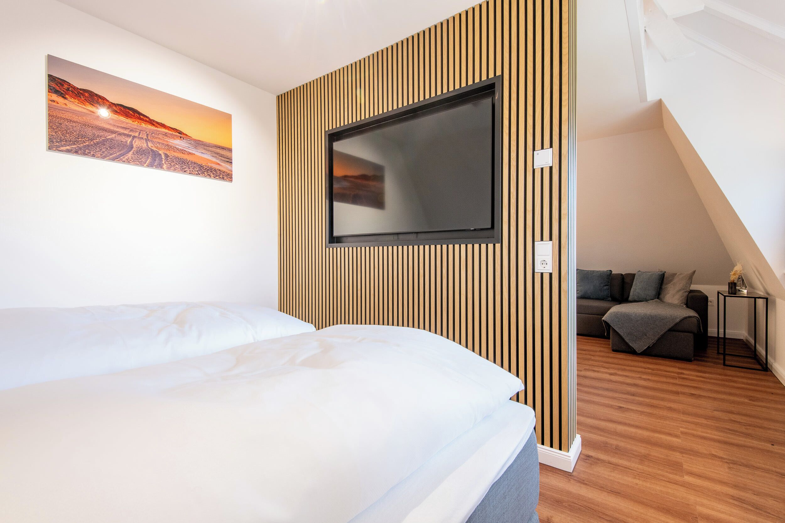 1 habitación, tabla de planchar con plancha, wifi gratis y ropa de cama 