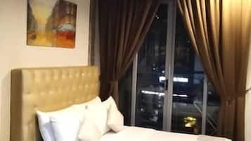 4 chambres, couette en duvet d'oie, surmatelas