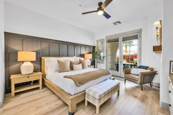 Iron/ironing board, WiFi, bed sheets - Remodeled LV Studio with Private Patio #B (La Quinta)