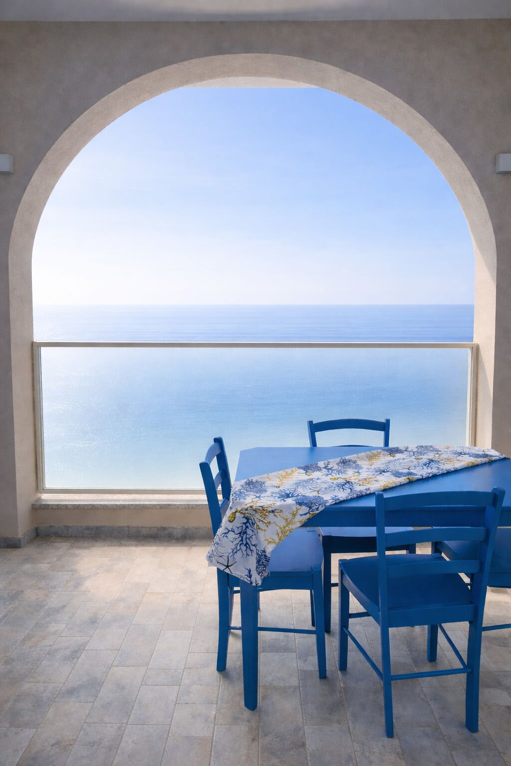 슈피리어 아파트, 에어컨, 바다 전망 | 테라스/파티오