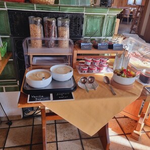 Frokostbuffé er inkludert hver dag