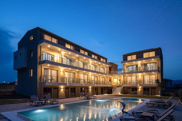 Front of property - evening/night