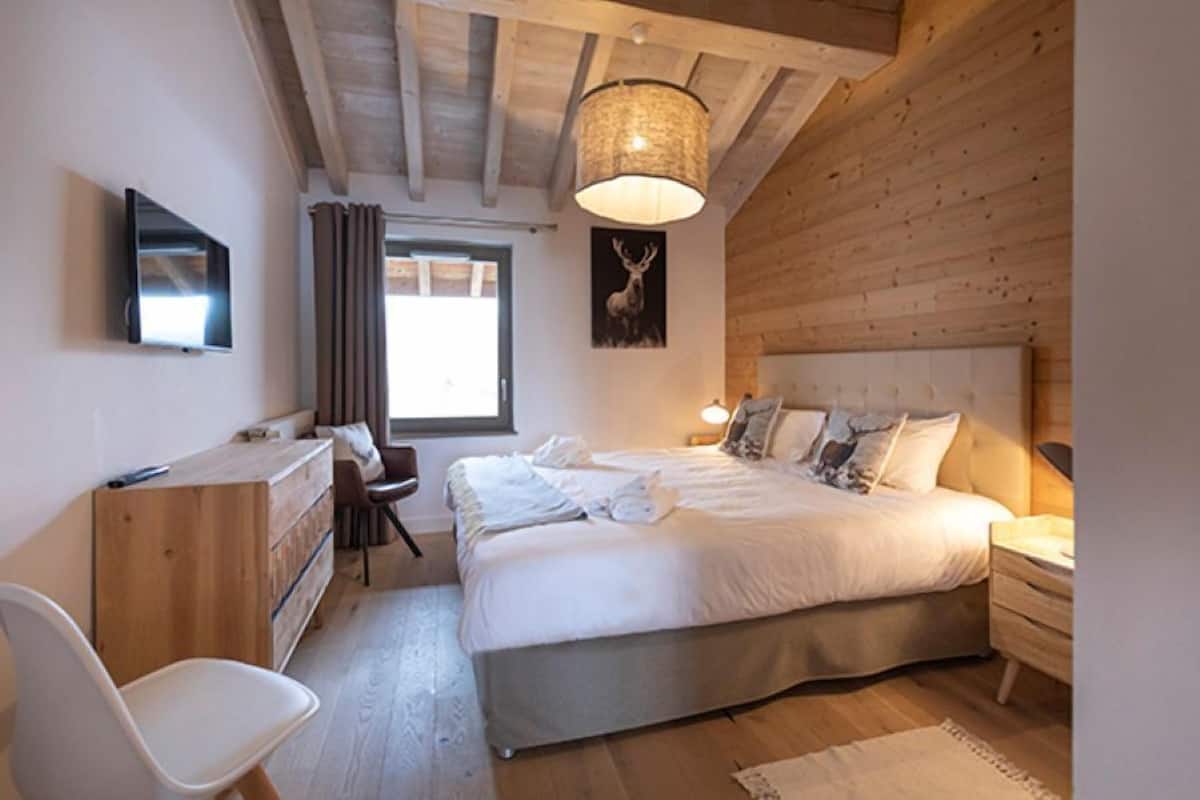 2 room cabin for 4 people standard | 2 bedrooms, free WiFi