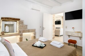 2 chambres, fer et planche à repasser, lit parapluie, Wi-Fi gratuit