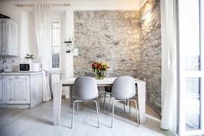 Panoramic Apartment | Living area | Flat-screen TV - Salita Castello (Argegno)