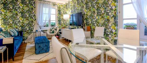 Leilighet | 2 soverom, strykejern/-brett og wi-fi (inkludert)