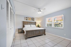 2 bedrooms, iron/ironing board, travel crib, WiFi