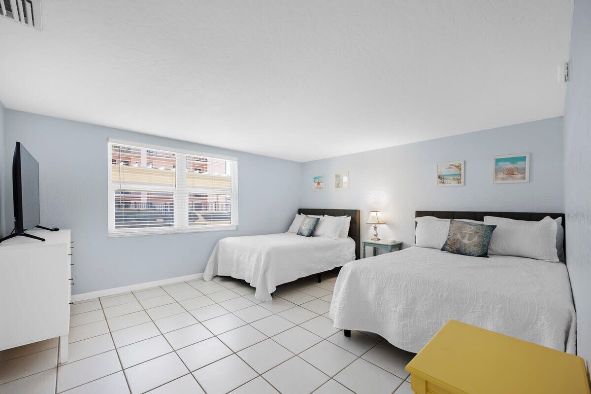 2 bedrooms, iron/ironing board, travel crib, WiFi