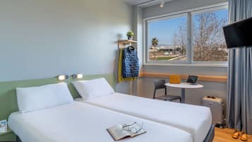 Rom – superior, 2 enkeltsenger | Wi-fi (inkludert) og rullestolvennlig