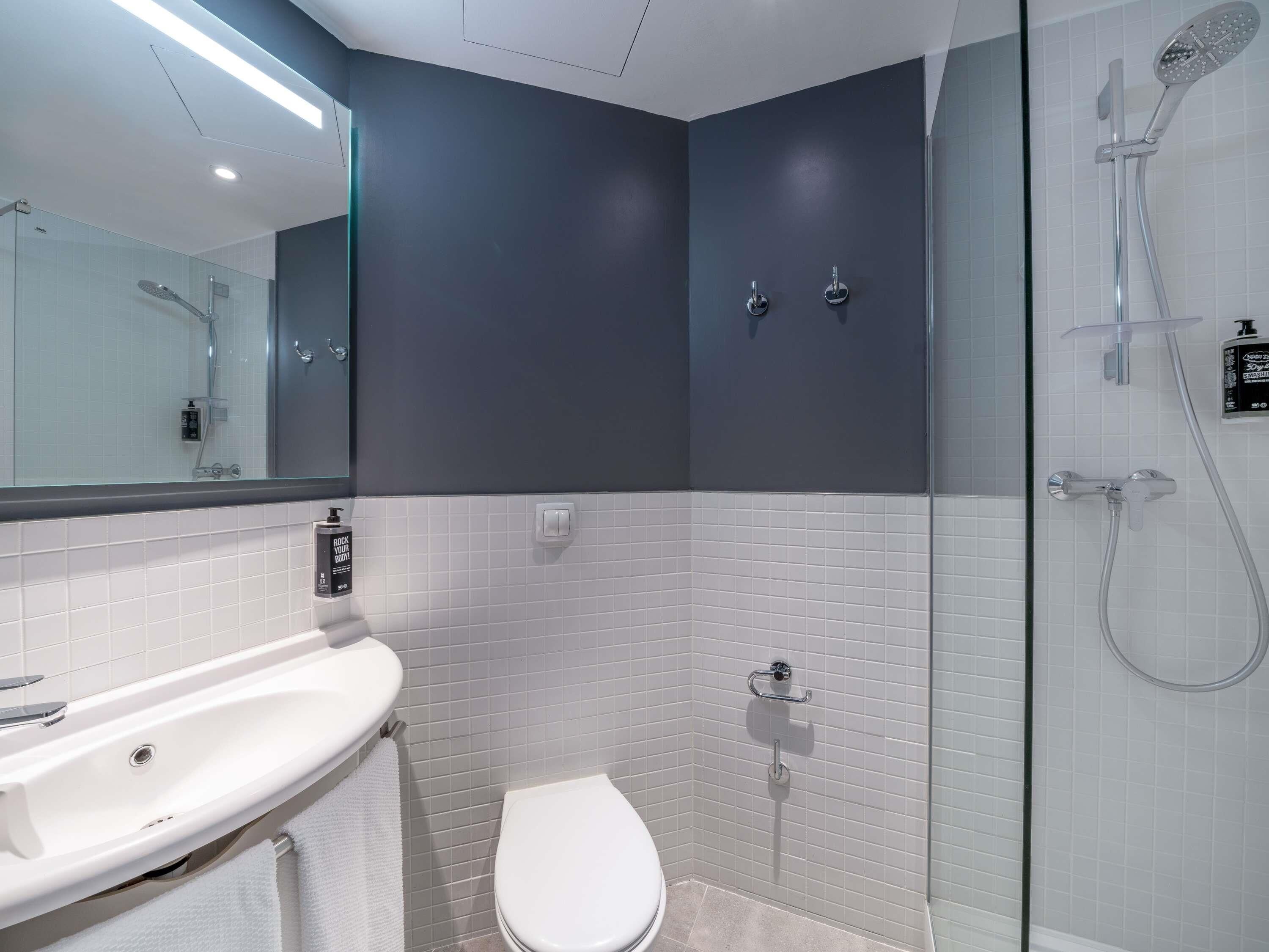 Blackout drapes, iron/ironing board, free cribs/infant beds, free WiFi