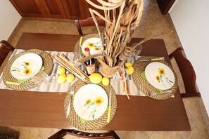 Dining - Samira’s Home – Cozy apartment near the beach and Otranto’s historic center (Otranto)