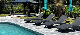 Delray Oasis: Pool, Gazebo & Beach Access