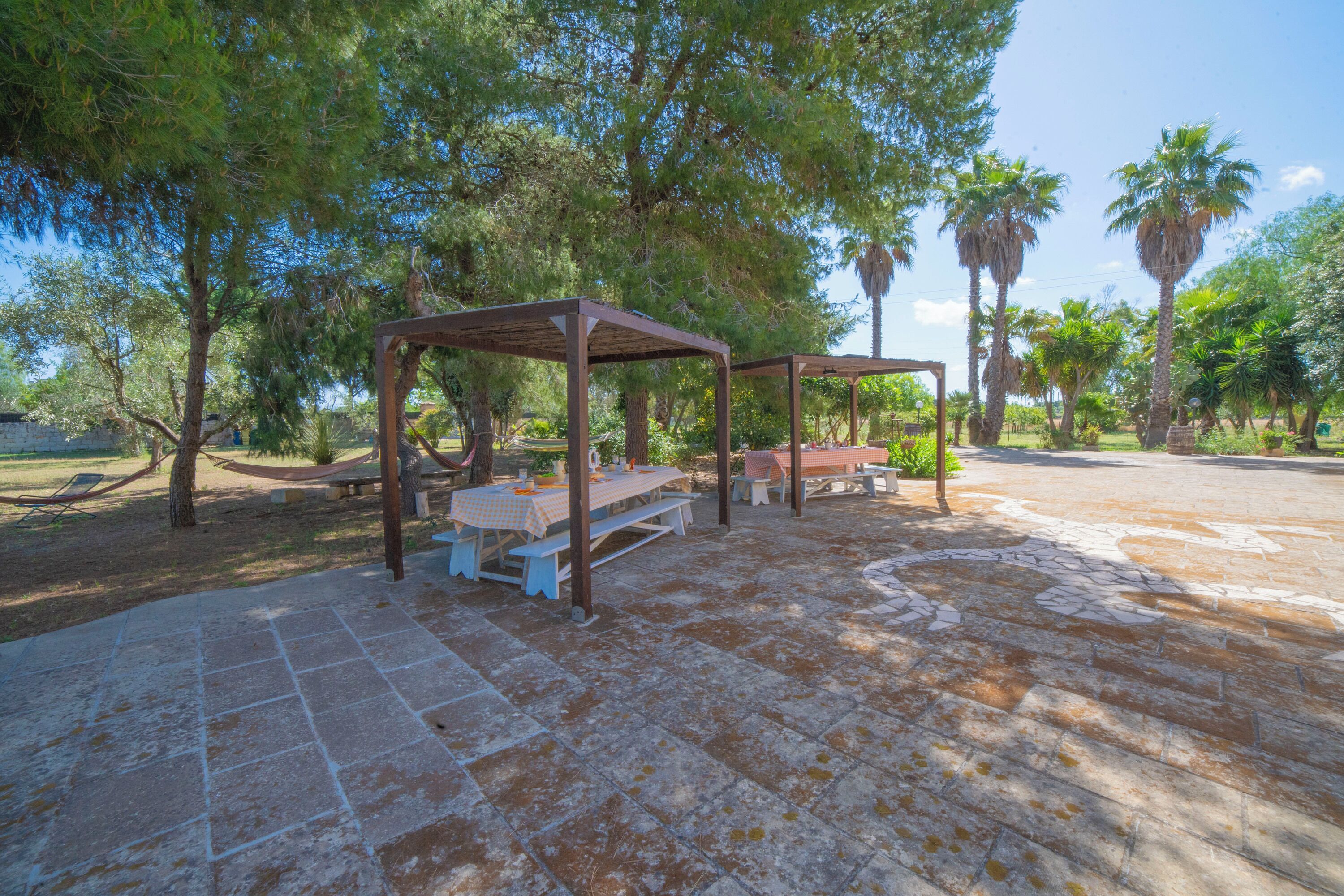 Standard Villa, Multiple Bedrooms, 2 Bathrooms (Masseria Le Palmentelle Pool And) | Outdoor dining