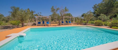 標準別墅, 多間臥室, 2 間浴室 (Masseria Le Palmentelle Pool And) | 泳池 | 季節性室外泳池
