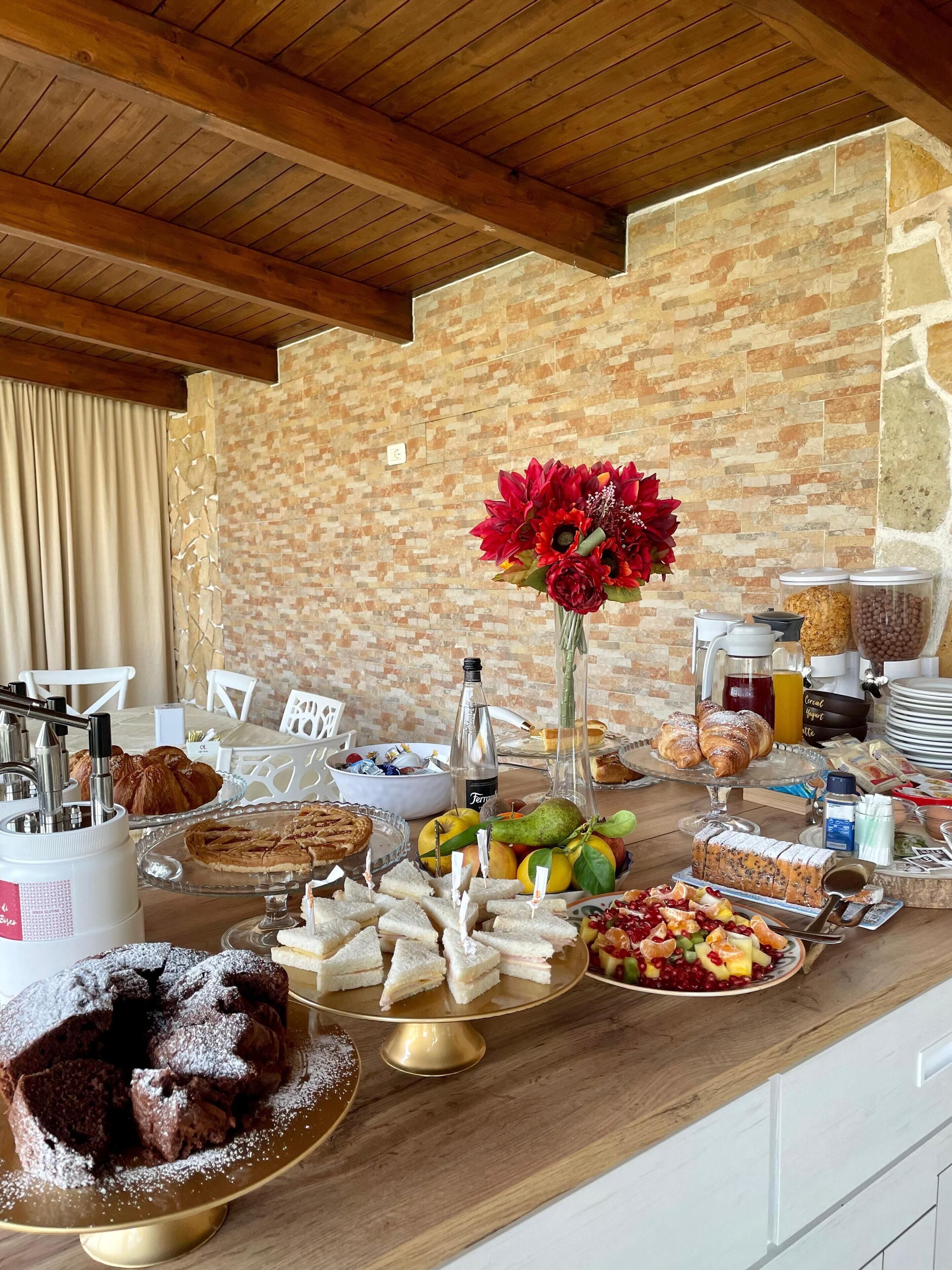 Desayuno buffet incluido todos los días 