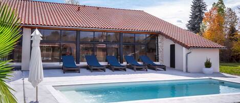 Piscine chauffée