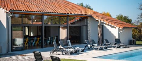 Una piscina climatizada