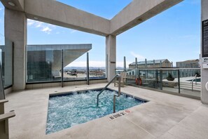 Indoor pool, a heated pool