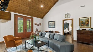 TV, fireplace - Pool Me Once: Dive Headfirst into Your Perfect Smoky Mountain Getaway! (Sevierville)