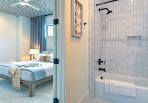Shower, hair dryer