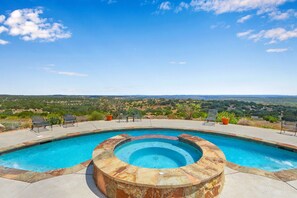 Pool - Expansive Ranch on 2,001 Acres | Shared Pool & Hot Tub + Trails (Johnson City)