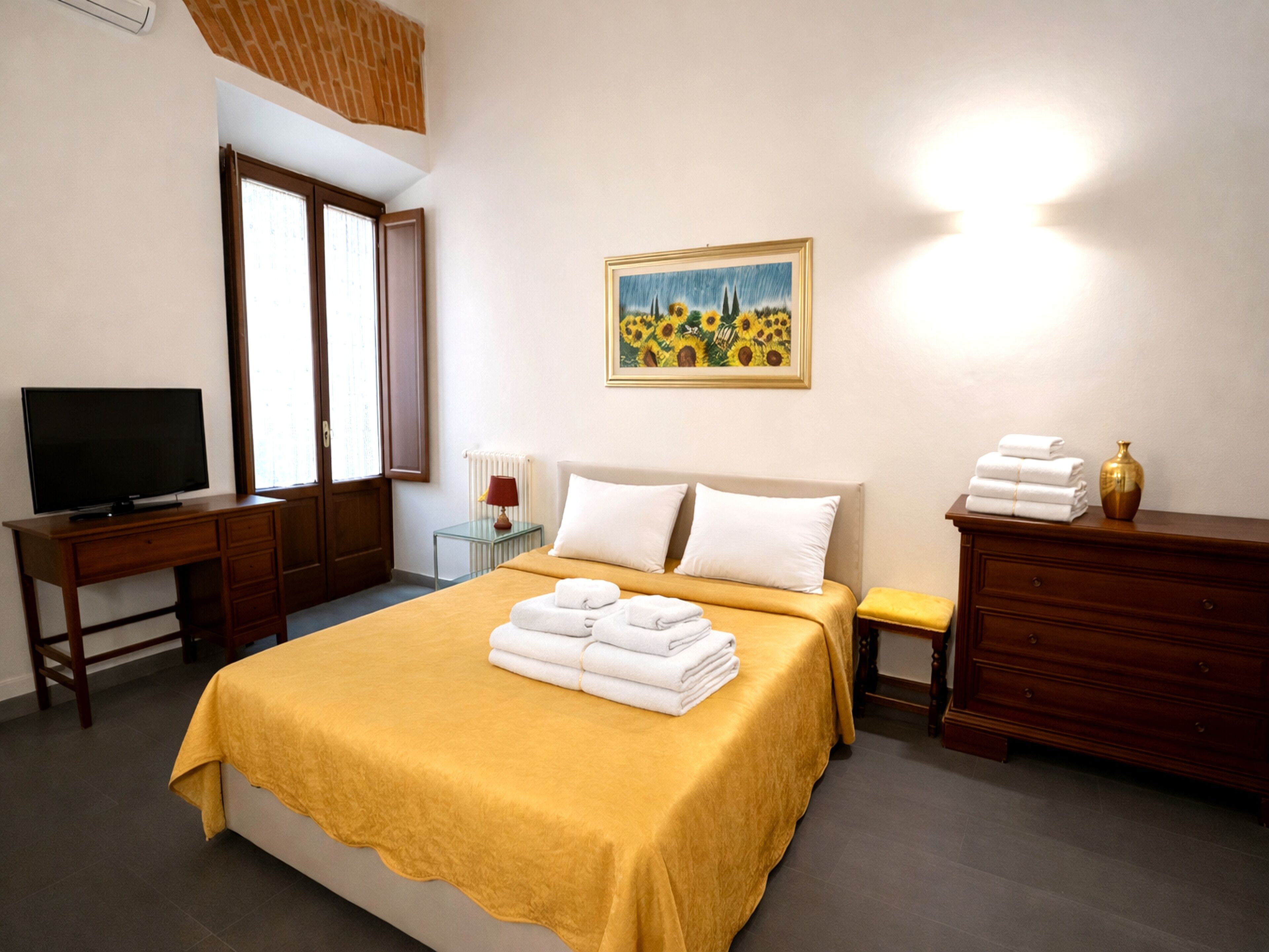 Phòng Tiêu chuẩn | Bộ trải giường bằng vải Frette của Ý, bộ đồ giường cao cấp 