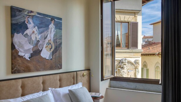 Deluxe Room, City View | WiFi (free), individually decorated, individually furnished, bed sheets - Residenza Mondragone  (Florence)