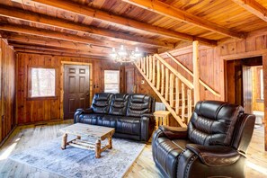 House (4 Bedrooms) | Interior - Gatlinburg Cabin: Hot Tub & River Views (Gatlinburg)