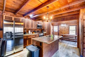 House (4 Bedrooms) | Interior - Gatlinburg Cabin: Hot Tub & River Views (Gatlinburg)