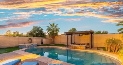 Sunny San Tan Valley Home w/ Backyard Oasis!