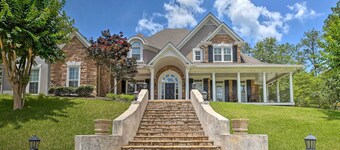 Secluded Acworth Mansion w/ Pool + Game Room!