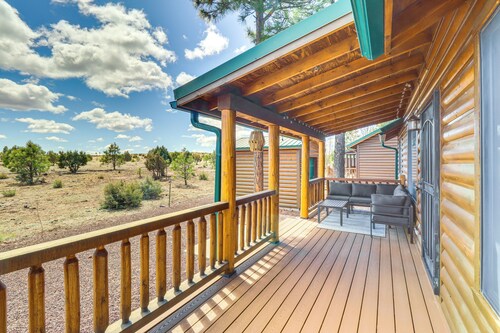 Near Lakes & Trails: Pet-friendly Cabin in Arizona