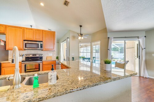 Relax Poolside: Spring Hill Family Home w/ Yard!