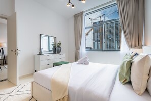 1 soverom, safe på rommet, strykejern/-brett og wi-fi (inkludert)