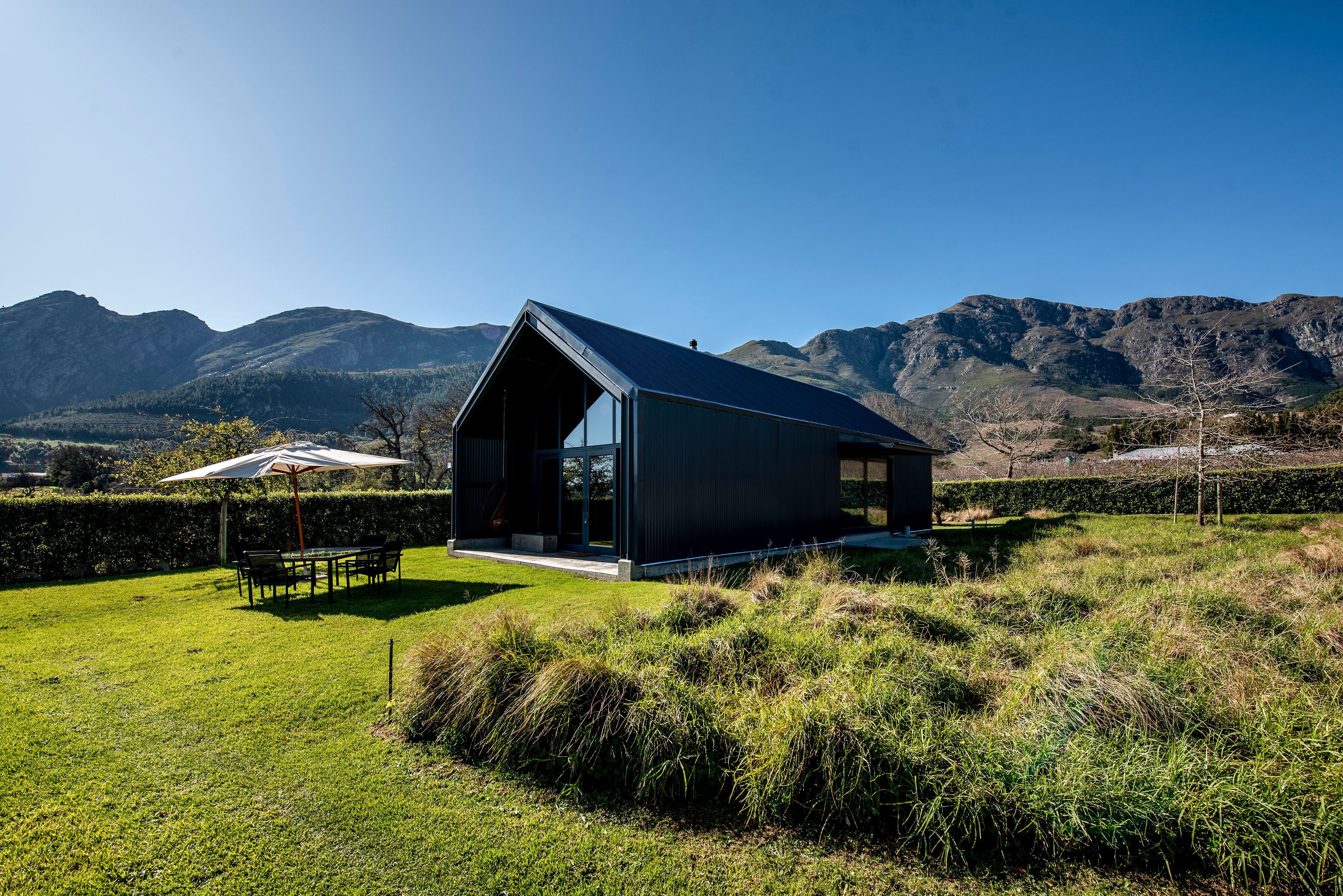 Design-Doppelzimmer, Terrasse, Bergblick