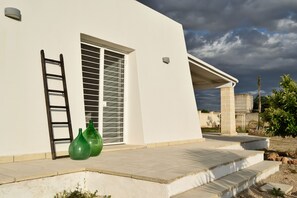 Voorkant van accommodatie