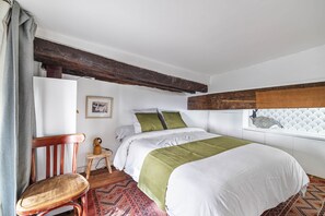 2 chambres, fer et planche Ă repasser, Wi-Fi gratuit, draps fournis
