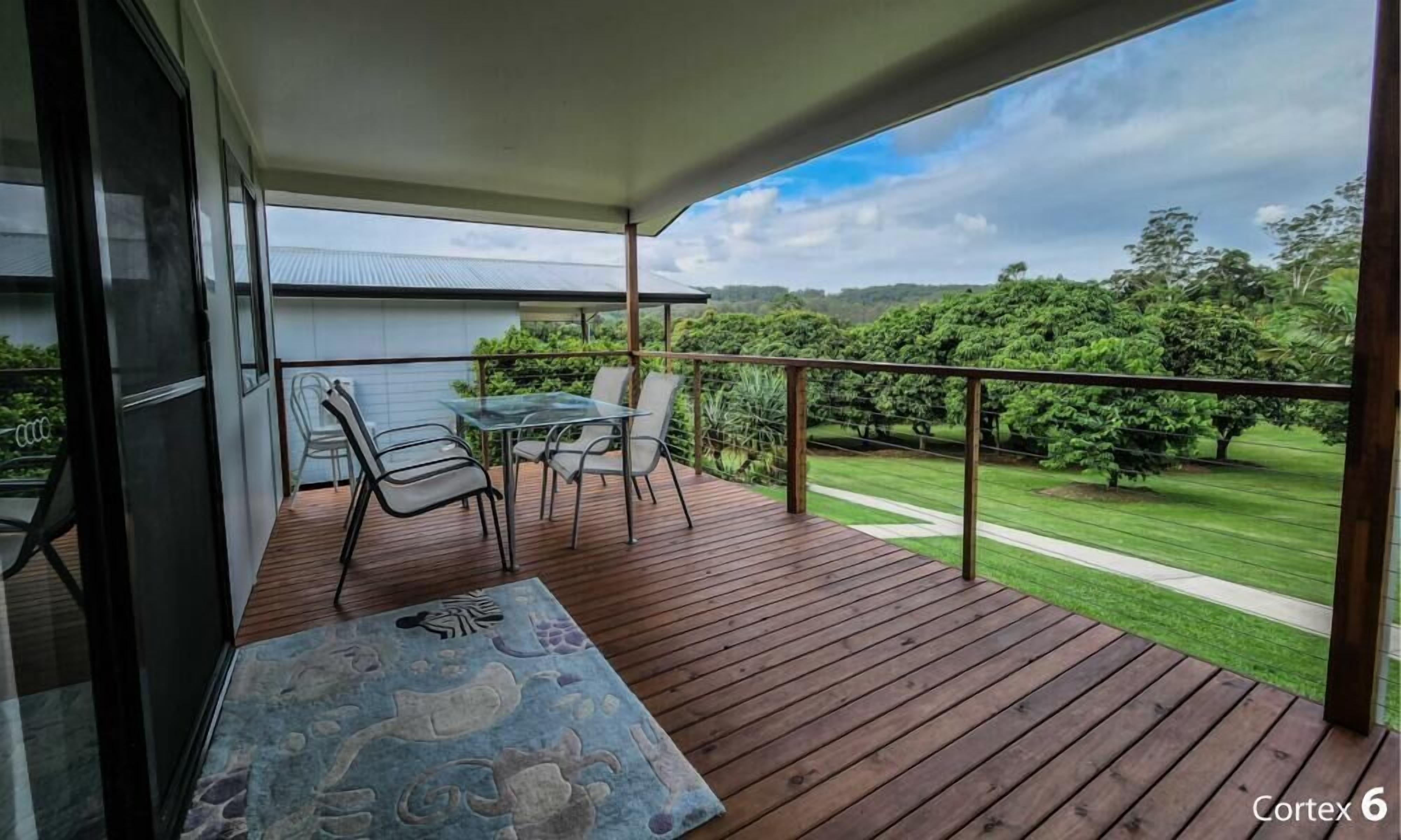 Familie huisje | Terras