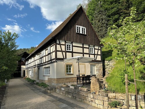 Gründelstube - gemütliche, große Ferienwohnung bei Bad Schandau