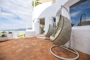 Terrace/patio - Castell Mar 1010 - Studio Apartment, Sleeps 2 (Roses)