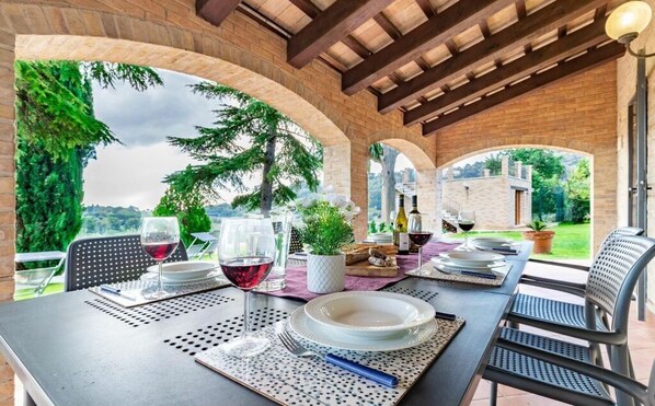 Restaurante al aire libre