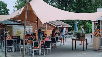 Opções para refeição ao ar livre