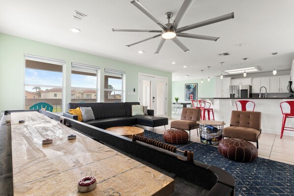 Living area - Hibiscus (South Padre Island)