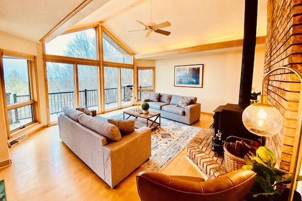 Living room as viewed from the dining room