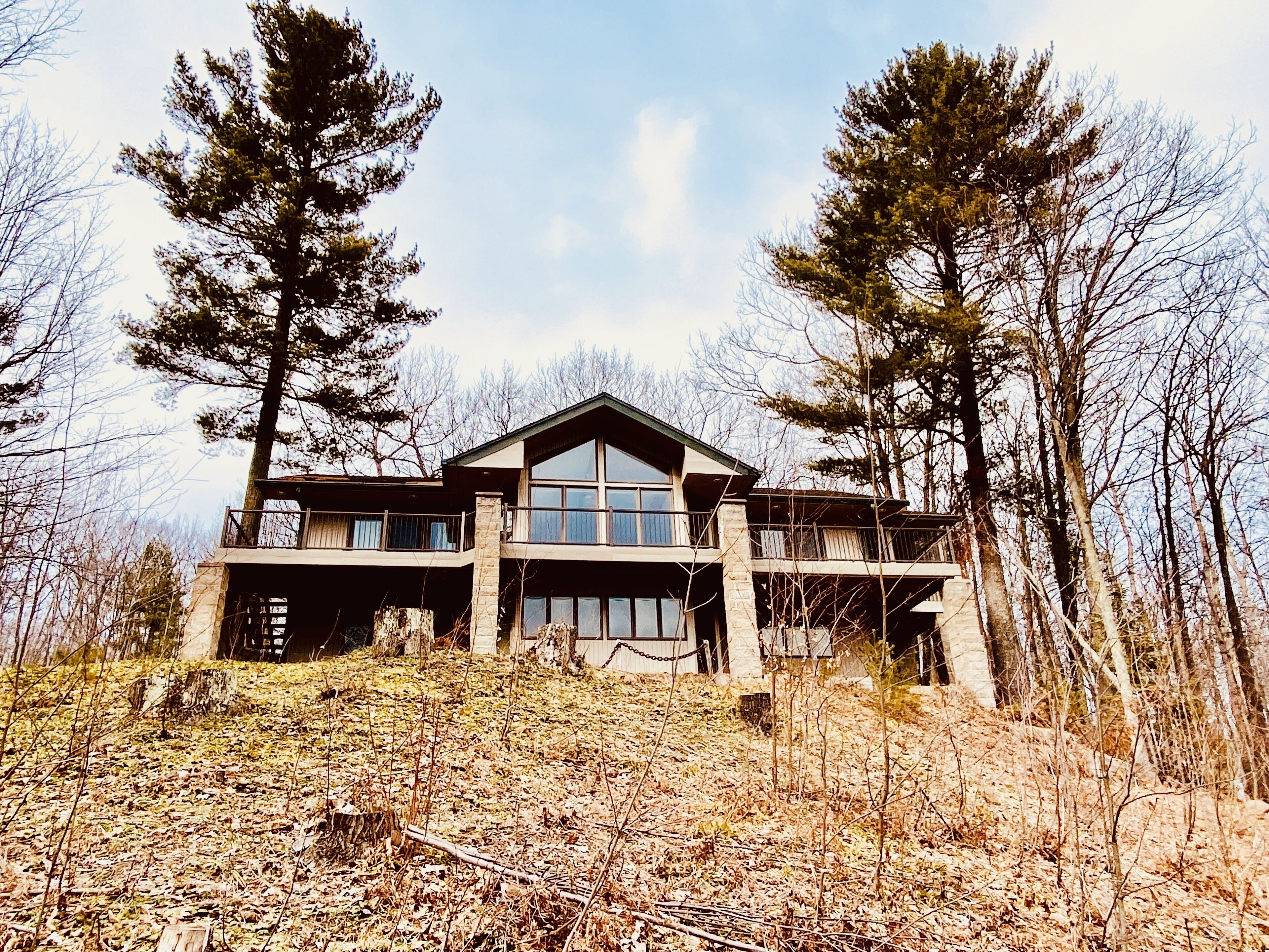 Exterior of the house