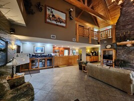 Sala de estar en el lobby