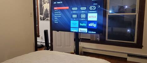 1 makuuhuone, silitysrauta/-lauta, Wi-Fi, vuodevaatteet